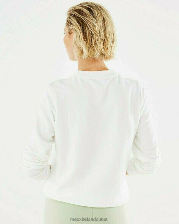 Mexx Crewneck sweater Off white White 0T44H407 Women