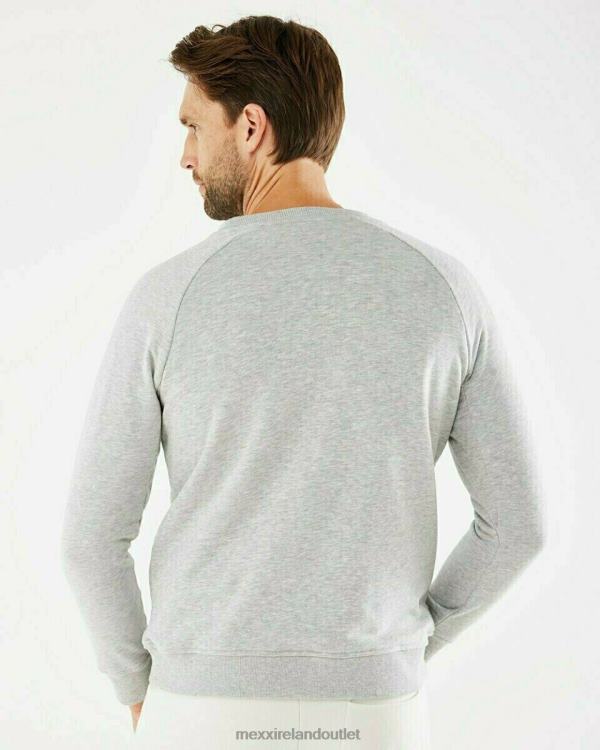 Mexx Crewneck sweater grey melee Grey 0T44H727 Men