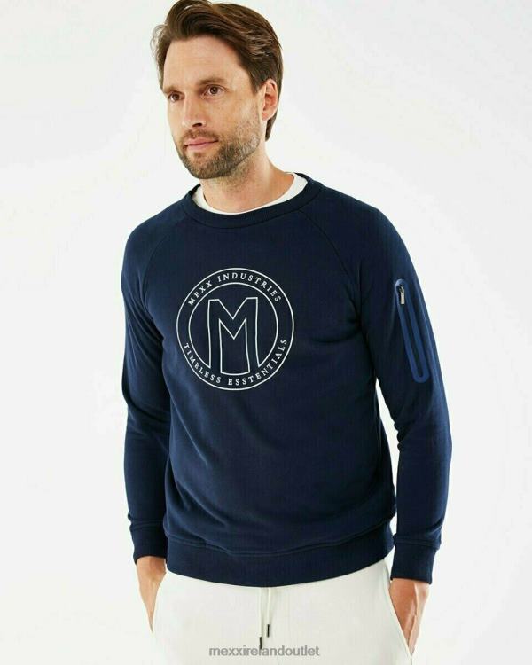 Mexx Crewneck sweater navy Blue 0T44H726 Men