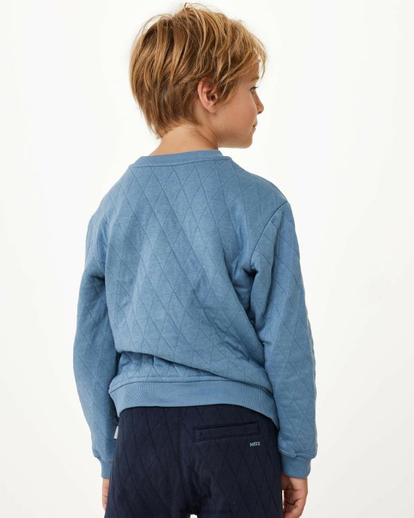 Mexx Crewneck sweater with quilting Mid Blue 0T44H950 Boys