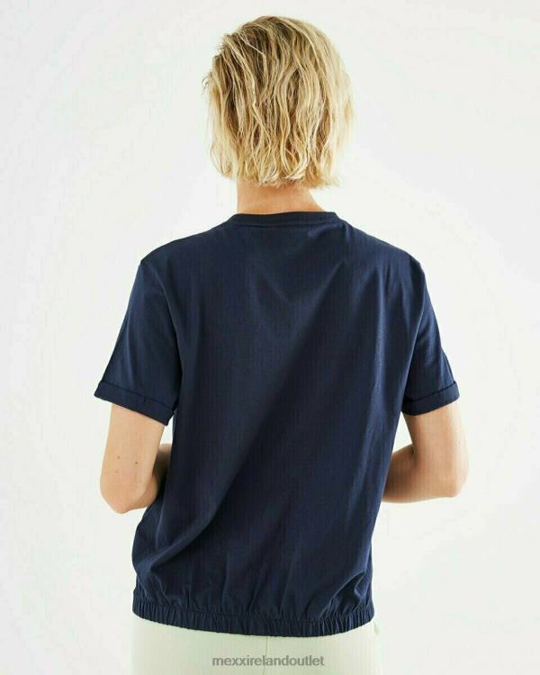 Mexx Crewneck t-shirt Navy Blue 0T44H408 Women