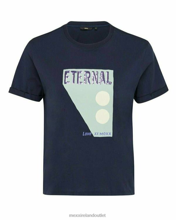 Mexx Crewneck t-shirt Navy Blue 0T44H408 Women