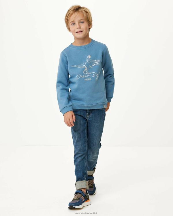 Mexx Crewneck with artwork Mid Blue 0T44H946 Boys