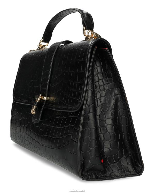 Mexx Croco laptop bag Black 0T44H427 Women