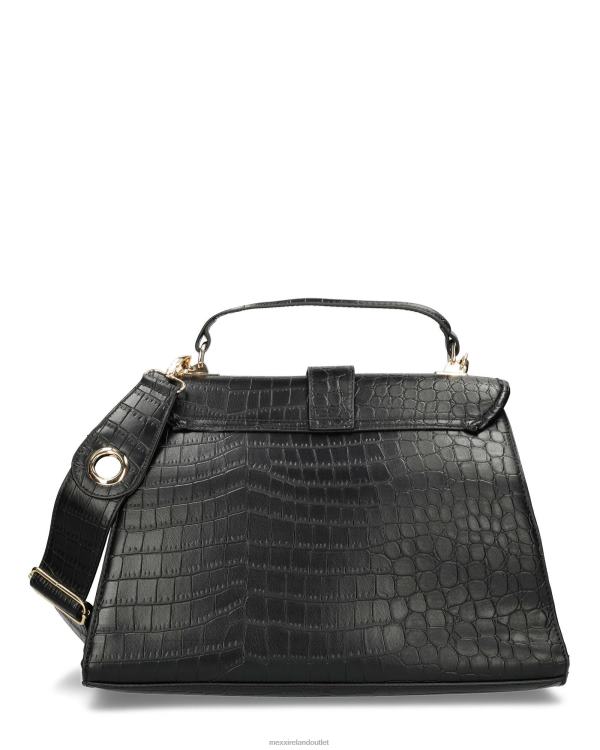 Mexx Croco laptop bag Black 0T44H427 Women