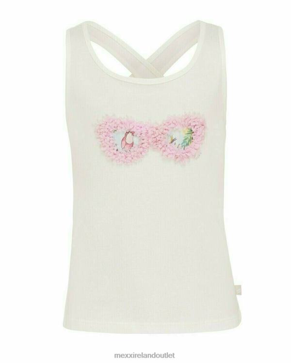 Mexx Crossed back singlet Off white White 0T44H853 Girls