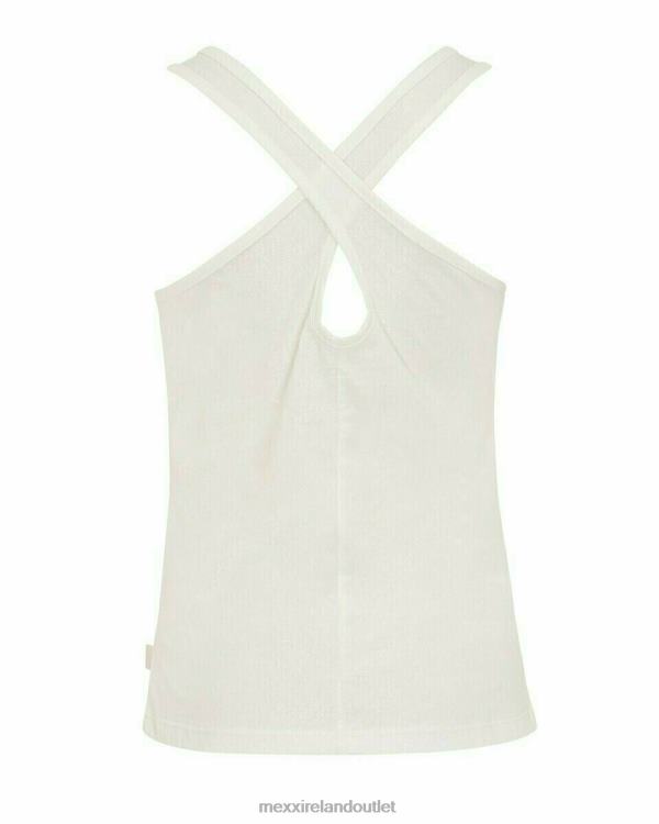 Mexx Crossed back singlet Off white White 0T44H853 Girls