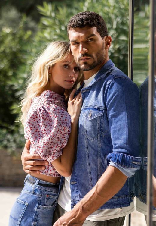 Mexx Denim Jacket Crown Bleach Beige 0T44H522 Men