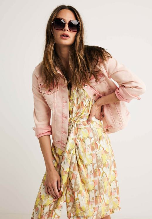 Mexx Denim Jacket Pink 0T44H91 Women