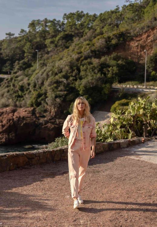 Mexx Denim Jacket Pink 0T44H91 Women