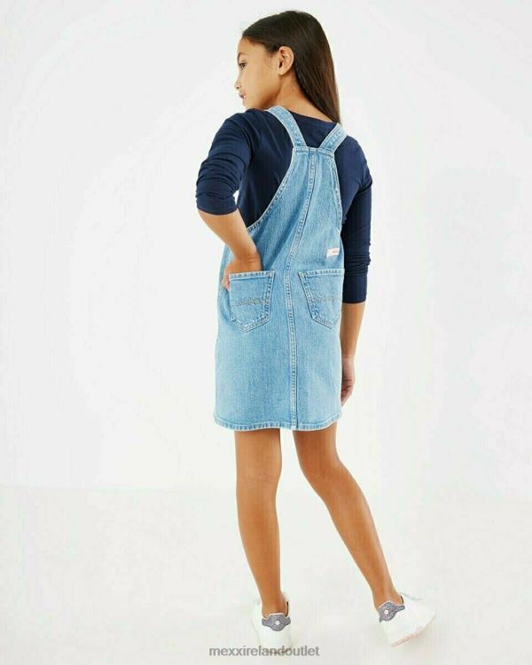 Mexx Dorina denim dress light vintage Blue 0T44H862 Girls