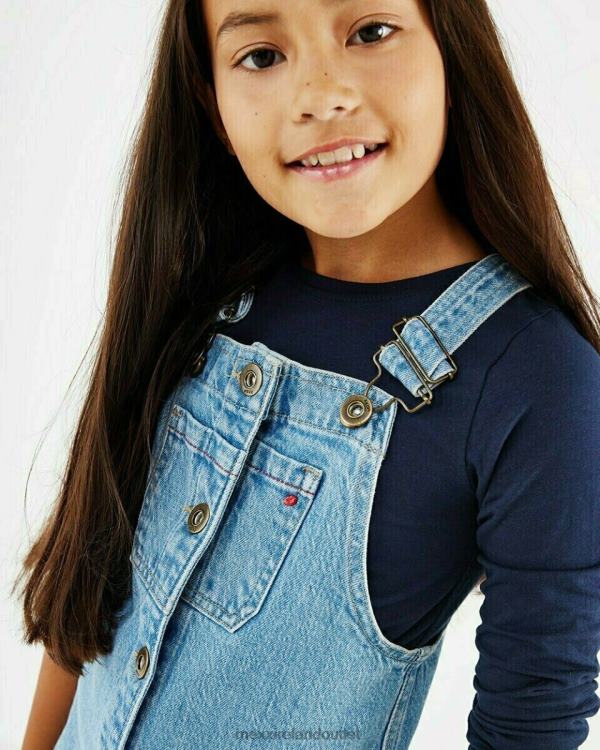 Mexx Dorina denim dress light vintage Blue 0T44H862 Girls