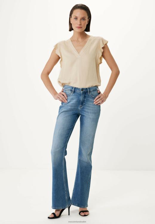 Mexx Evy High Waist Jeans Blue 0T44H104 Women