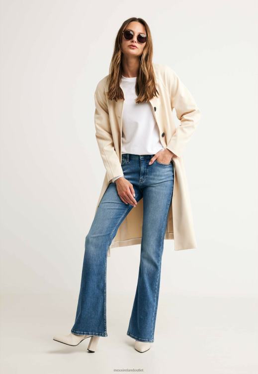 Mexx Evy High Waist Jeans Blue 0T44H104 Women