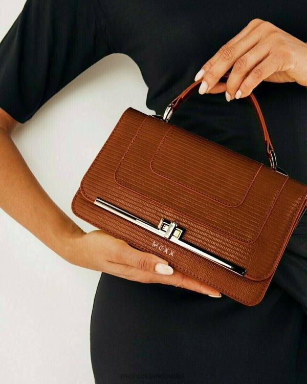 Mexx Flapover crossbody bag brown Brown 0T44H435 Women