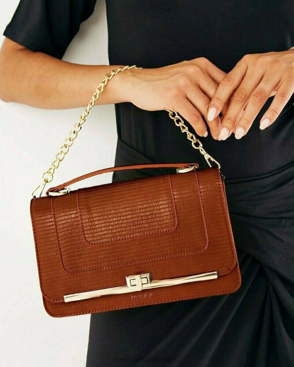 Mexx Flapover crossbody bag brown Brown 0T44H435 Women