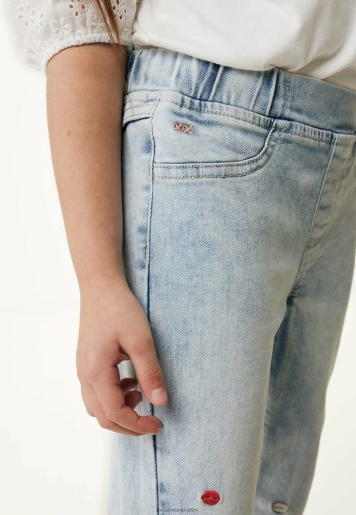 Mexx Flared Jeans Light Blue 0T44H769 Girls