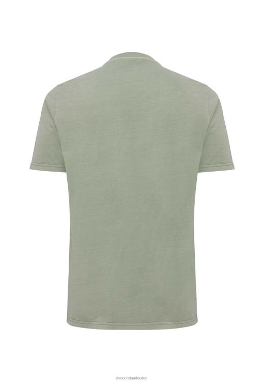 Mexx Garment Dye Short Sleeve T-shirt Faded Green 0T44H508 Men