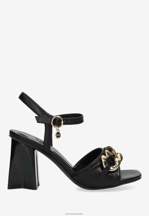 Mexx Heeled Sandal Lauren Black Schwarz 0T44H323 Women