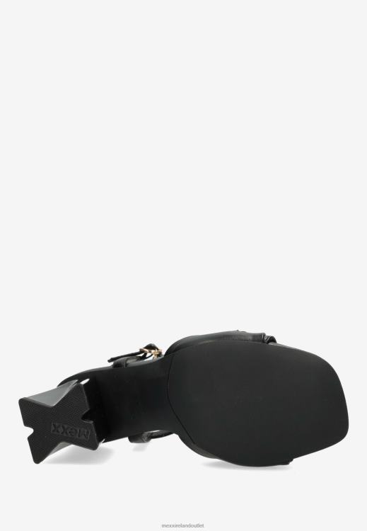 Mexx Heeled Sandal Lauren Black Schwarz 0T44H323 Women