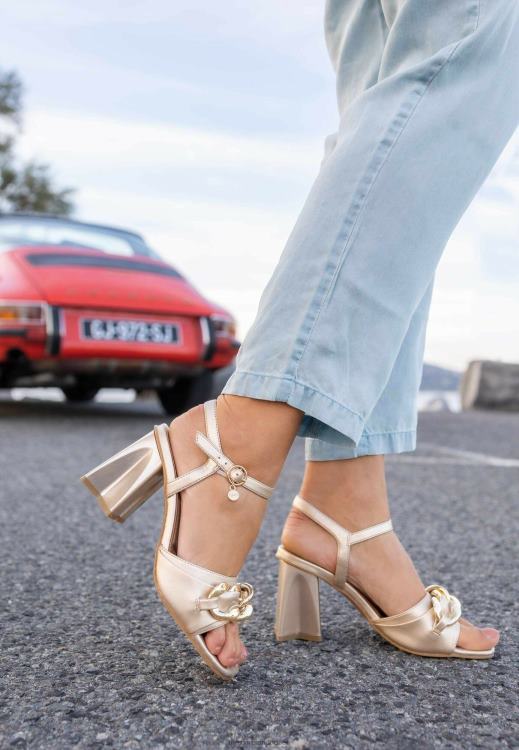 Mexx Heeled Sandal Lauren Gold 0T44H325 Women