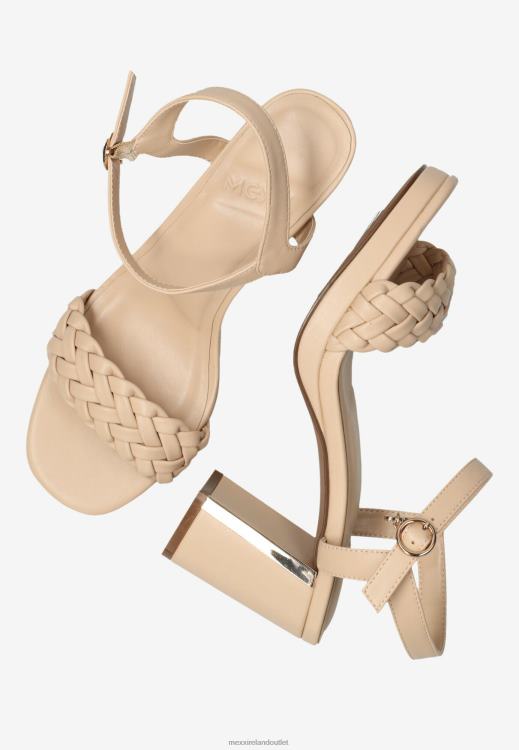 Mexx Heeled Sandal Lewy Nude Beige 0T44H326 Women