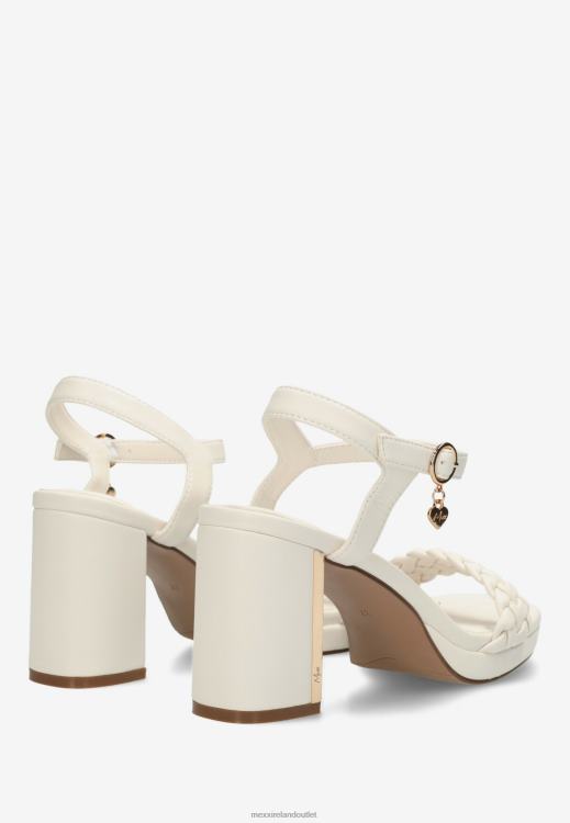 Mexx Heeled Sandal Lewy Off White Beige 0T44H327 Women