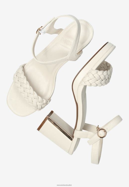 Mexx Heeled Sandal Lewy Off White Beige 0T44H327 Women