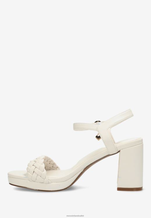 Mexx Heeled Sandal Lewy Off White Beige 0T44H327 Women