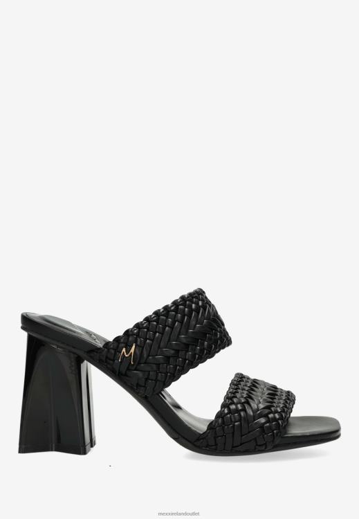 Mexx Heeled Sandal Lilah Black Schwarz 0T44H240 Women