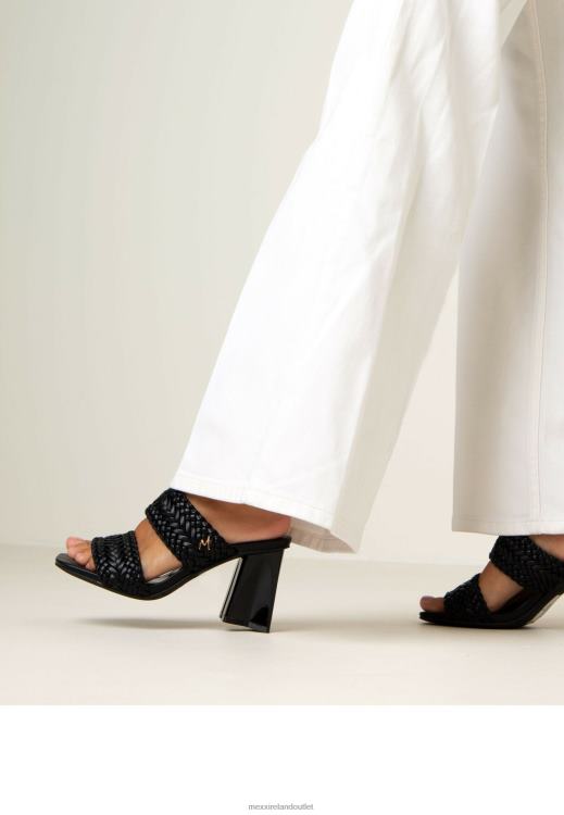 Mexx Heeled Sandal Lilah Black Schwarz 0T44H240 Women