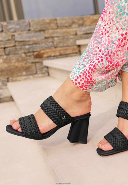Mexx Heeled Sandal Lilah Black Schwarz 0T44H240 Women