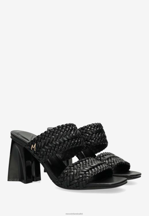 Mexx Heeled Sandal Lilah Black Schwarz 0T44H240 Women
