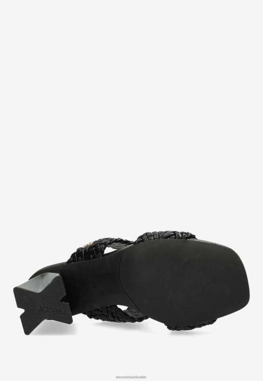 Mexx Heeled Sandal Lilah Black Schwarz 0T44H240 Women