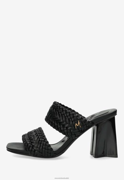 Mexx Heeled Sandal Lilah Black Schwarz 0T44H240 Women