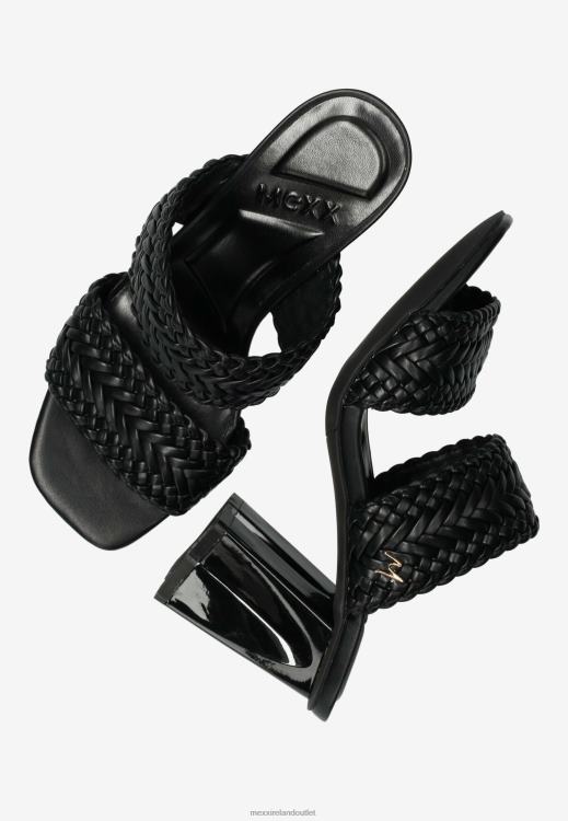 Mexx Heeled Sandal Lilah Black Schwarz 0T44H240 Women