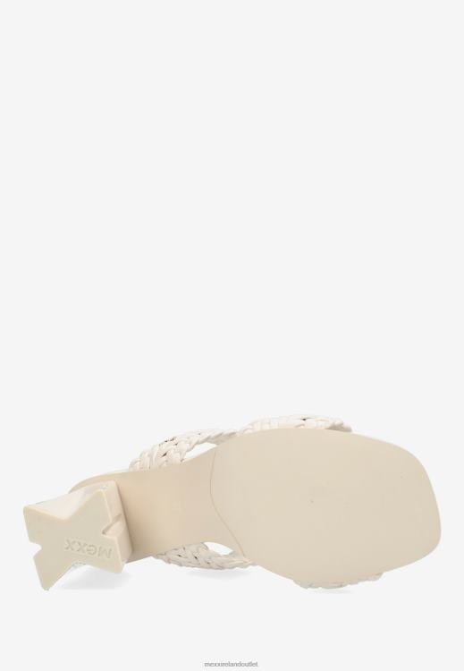 Mexx Heeled Sandal Lilah Off White Beige 0T44H238 Women