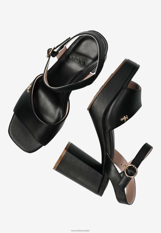 Mexx Heeled Sandal Lou Black Schwarz 0T44H292 Women