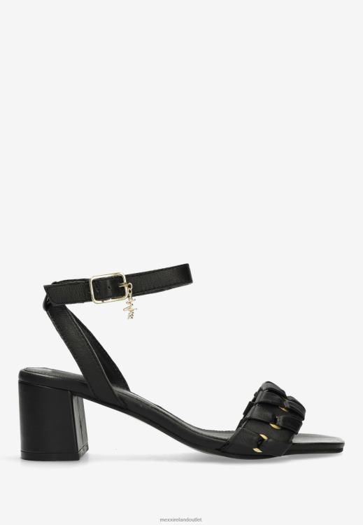 Mexx Heeled Sandal Lynke Black Schwarz 0T44H583 Women