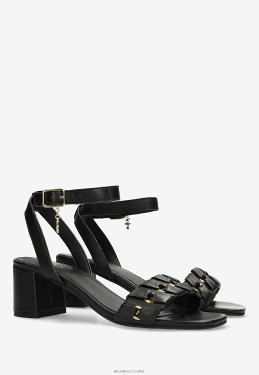 Mexx Heeled Sandal Lynke Black Schwarz 0T44H583 Women