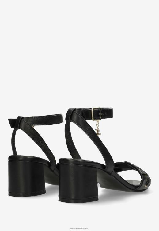 Mexx Heeled Sandal Lynke Black Schwarz 0T44H583 Women