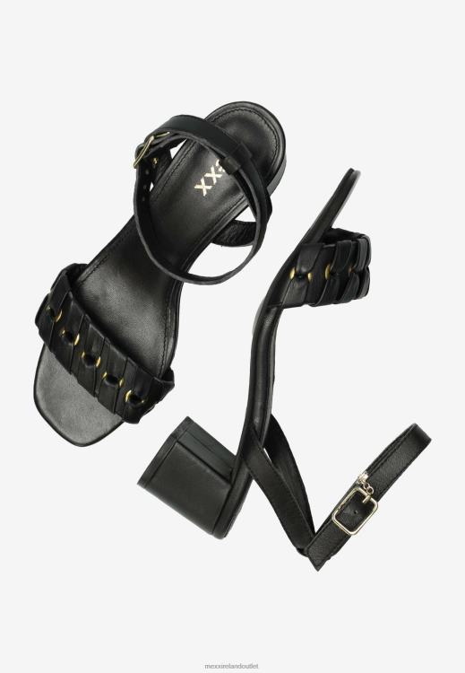 Mexx Heeled Sandal Lynke Black Schwarz 0T44H583 Women
