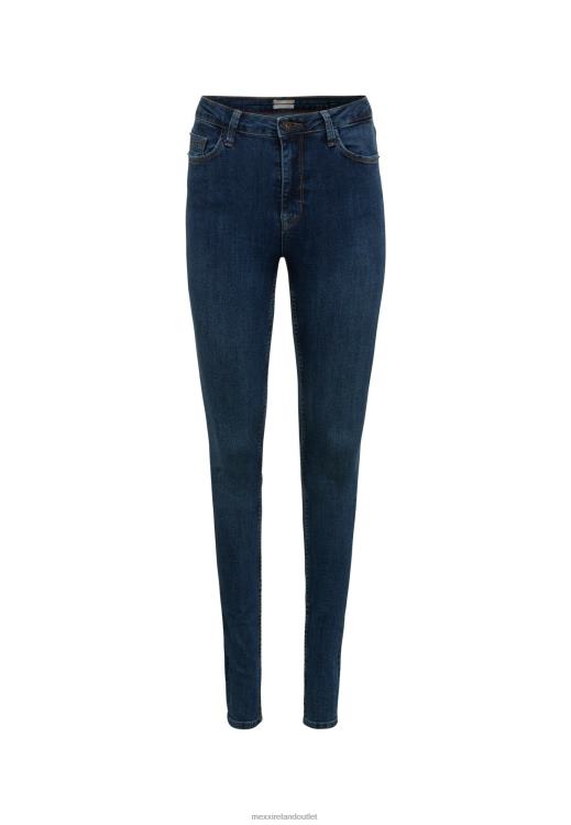 Mexx High Waist Skinny Leg Jeans Dark Blue 0T44H123 Women