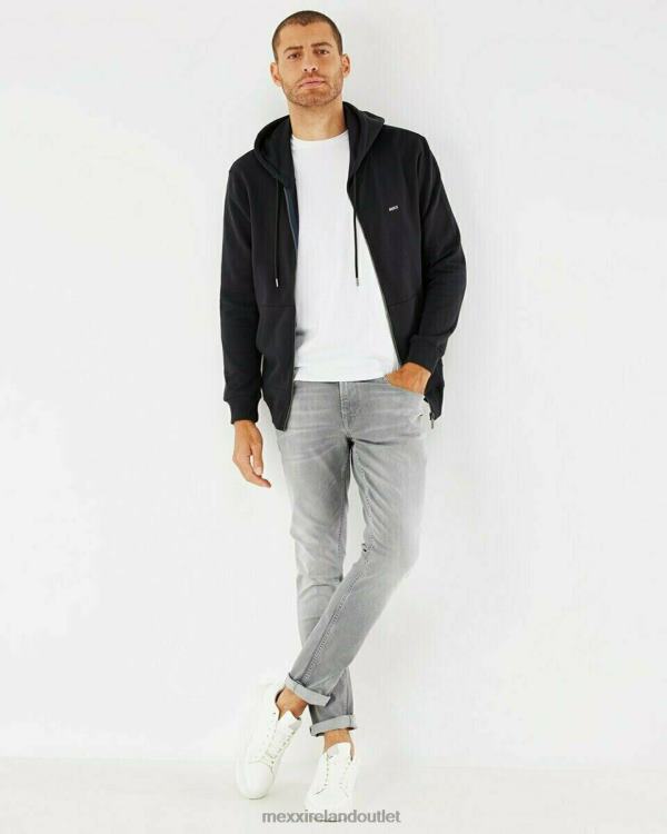 Mexx Hooded Cardigan Black Schwarz 0T44H619 Men