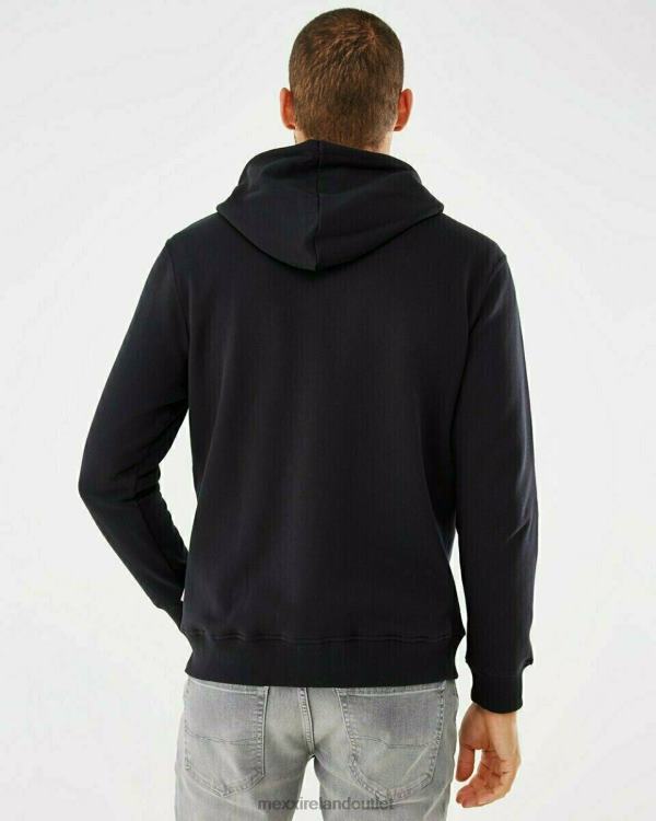 Mexx Hooded Cardigan Black Schwarz 0T44H619 Men