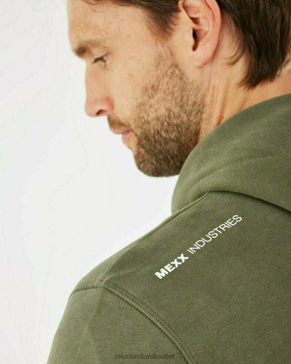 Mexx Hooded Cardigan Green 0T44H621 Men