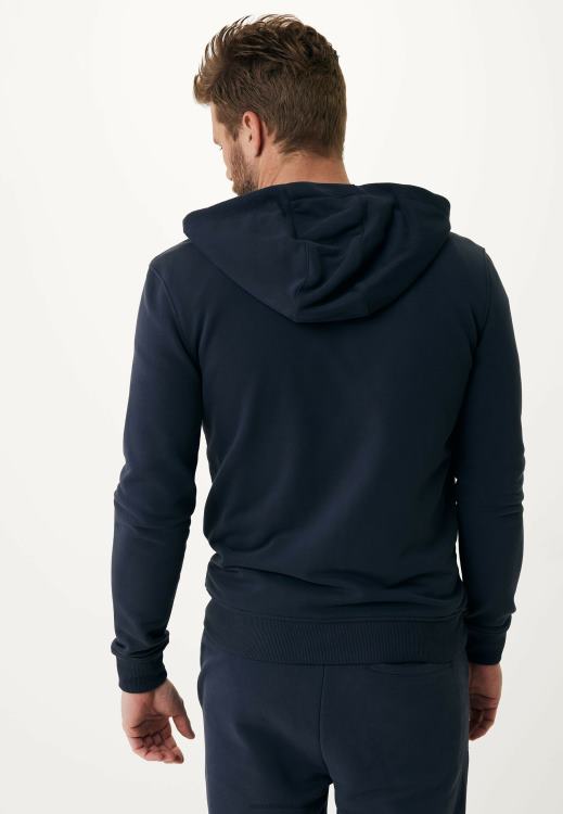 Mexx Hooded Cardigan Navy Blue 0T44H566 Men
