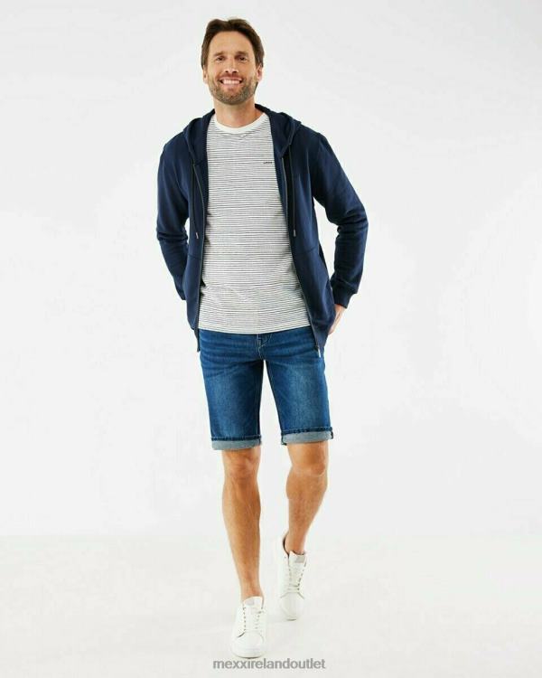 Mexx Hooded Cardigan Navy Blue 0T44H610 Men