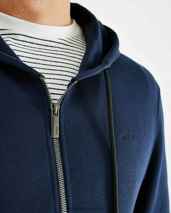 Mexx Hooded Cardigan Navy Blue 0T44H610 Men