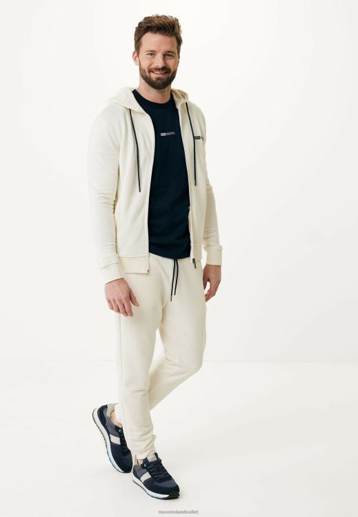 Mexx Hooded Cardigan Off White Beige 0T44H603 Men